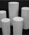 Location de 5 colonnes, cylindres, coin photo, présentoirs pour anniversaire, fête, mariage ou événements. Piliers cylindriques en métal pour mariage, colonnes cylindriques pour mariage, support de mariage blanc, fournitures d'événements Rond 5 pièces fête décoration ,gâteau Table piédestal support cylindre décorations de mariage presentoir macaron presentoir buffet présentoir produit presentoir macaron présentoirs blancs