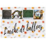 l'arche1 en lettre arche ballon fleurs voile